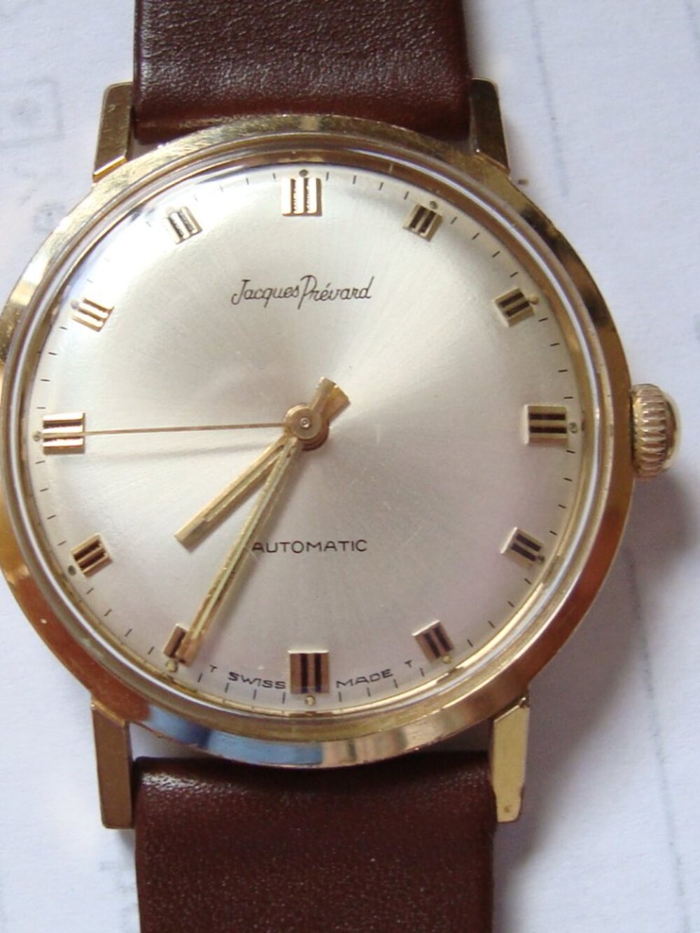 VCINTAGE AUTOMATIC JACQUES PREVARD ,RUN GREAT